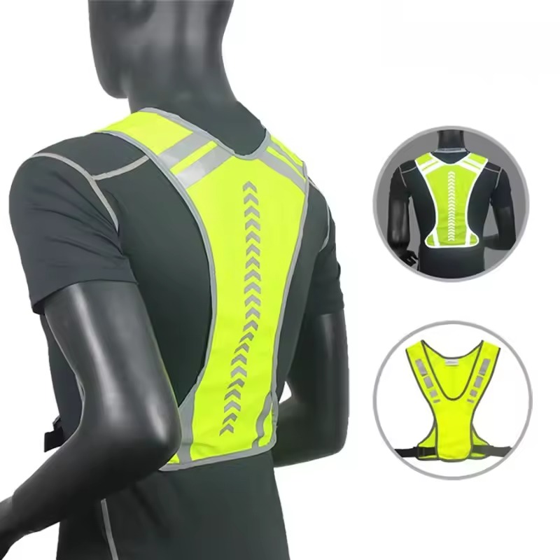 Running Gear Autumn - Leichte Laufweste zum Radfahren, verstellbare Sicherheitswesten,