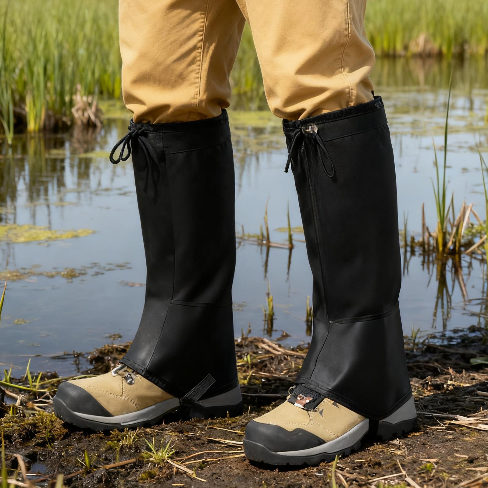 Running Gear In Snow - Neue wasserdichte Beingamaschen zum Wandern, verstellbare