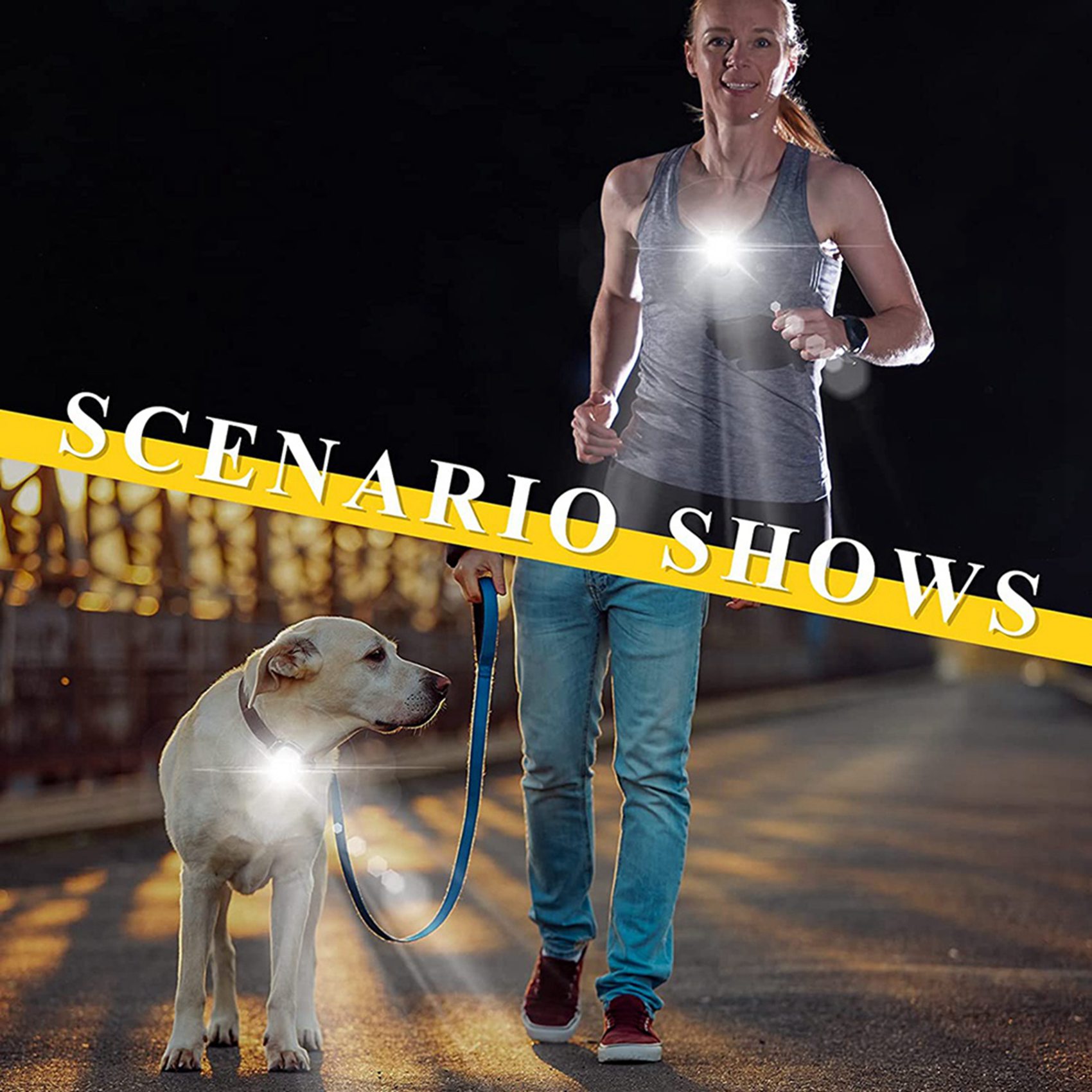 Running Gear On - 【Sommerverkauf】 2X Outdoor Night Clip On