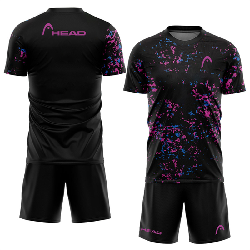 Running Gear For Men - Modische Atmungsaktive Herren-Tenniskleidung Outdoor-Sportbekleidung Badminton-Trainingsanzug Sommer-Laufset