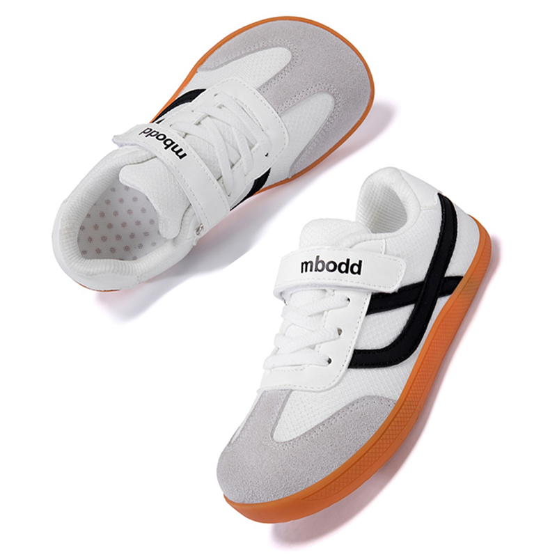 Running Gear For Beginners - Kinder-Slip-On-Barfußschuhe für Kleinkinder, Jungen/Mädchen, breiter Zehenbereich,