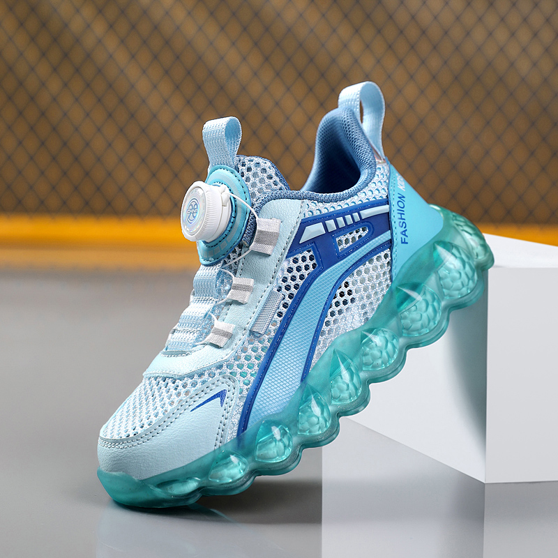 Running Gear For Beginners - Sommer-Sportschuhe für Kinder, rotierende Schnalle, lässige