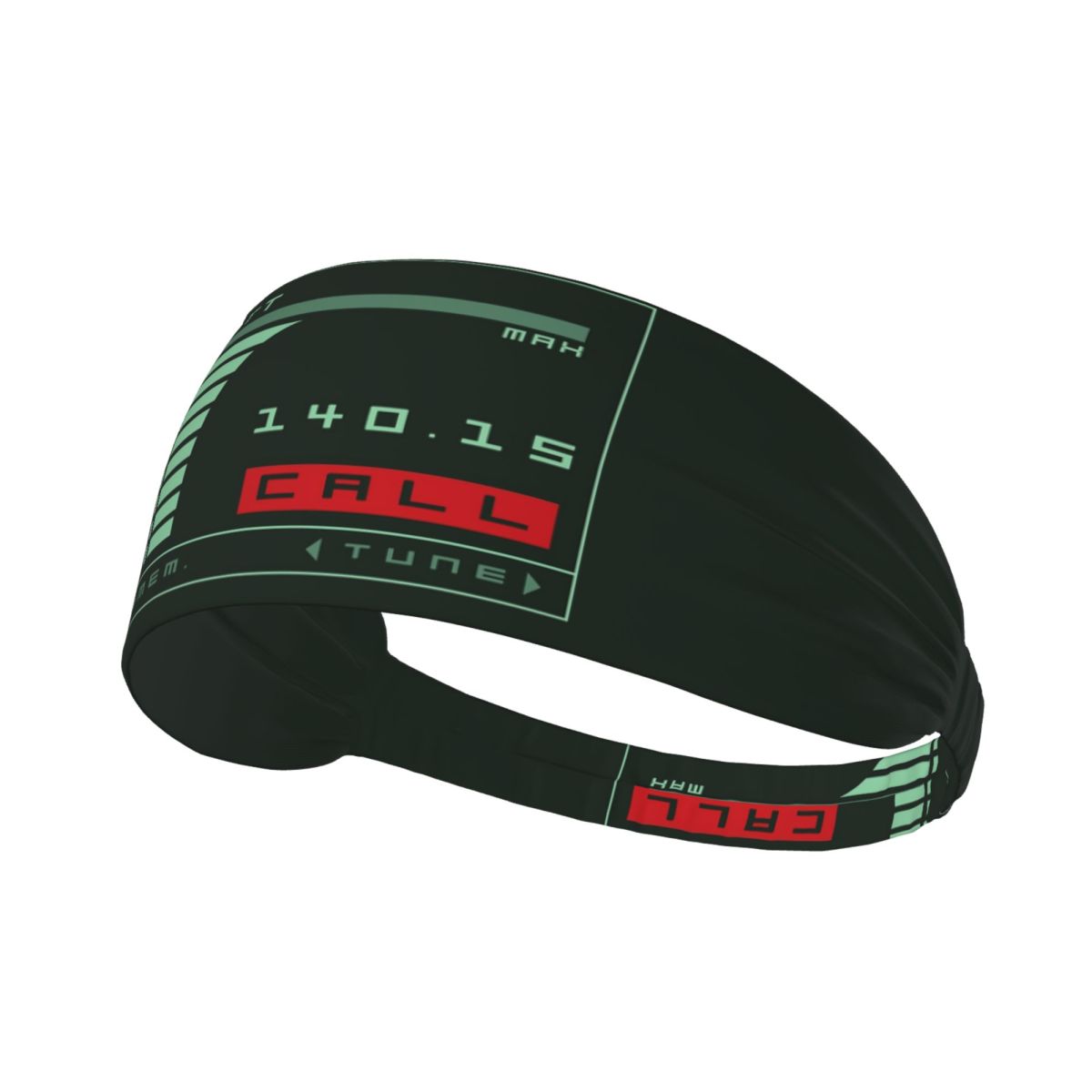 Running Gear Headband - Metal Gear Solid Codec-Bildschirm, inspiriert von