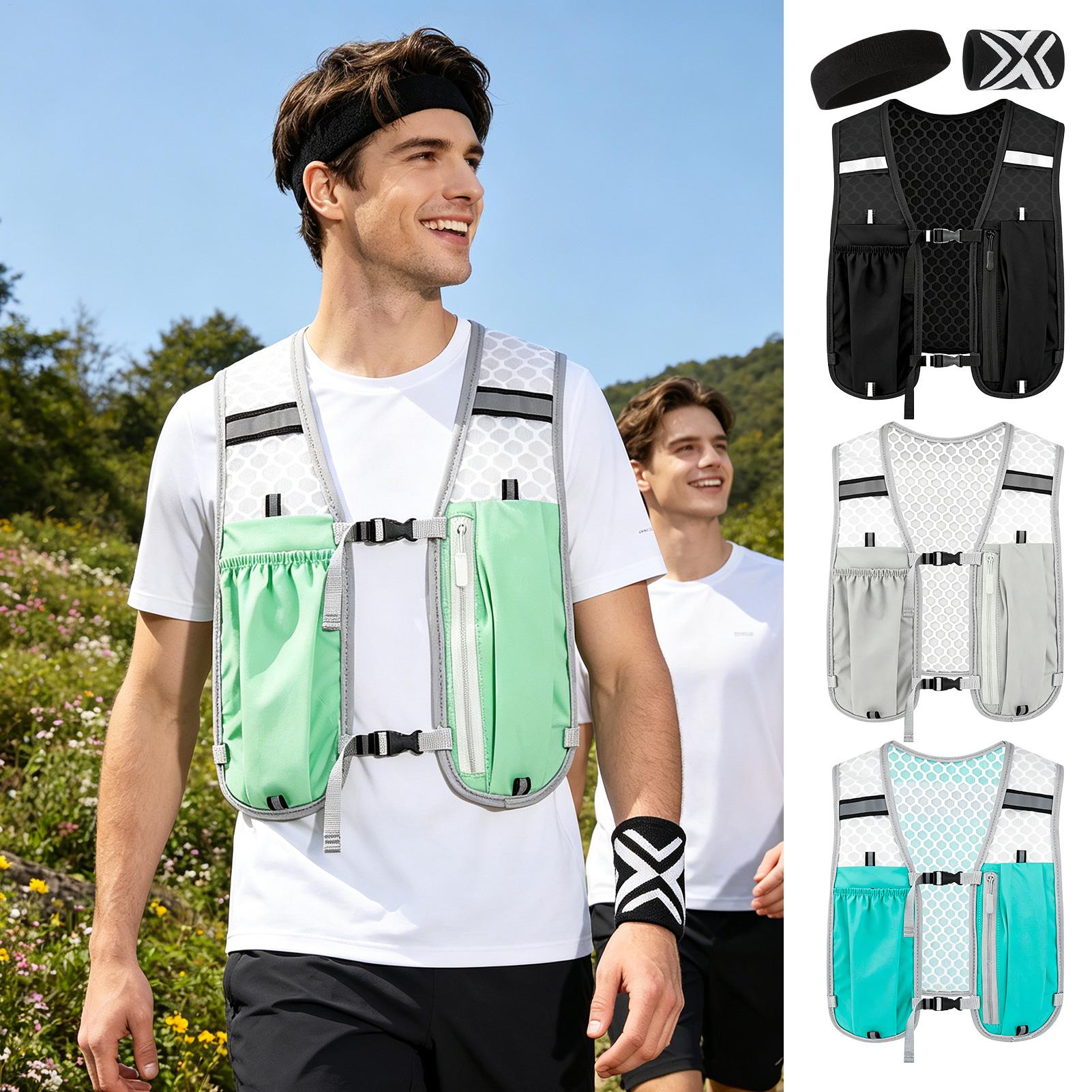 Nachtlaufweste, Sportausrüstun – Running Gear Headband Bewertung und Preis