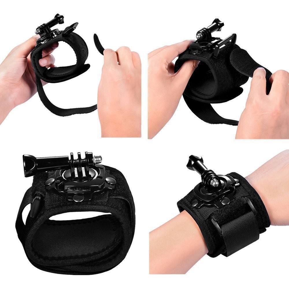 Sportkamera-Zubehörpaket mit M – Running Gear Headband Bewertung und Preis