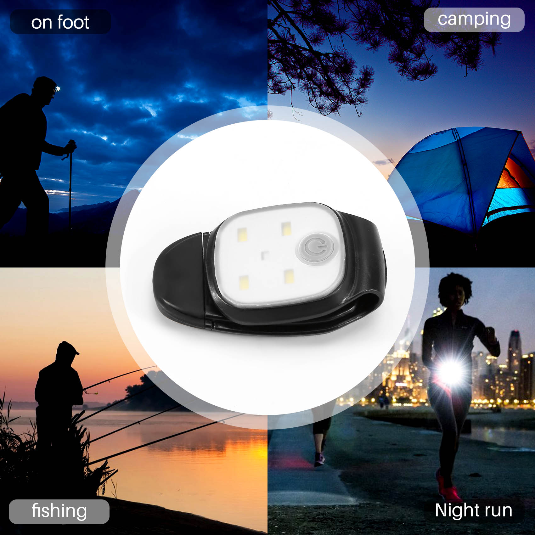 XSXS-Outdoor Night Clip On Lau – Running Gear On Bewertung und Preis
