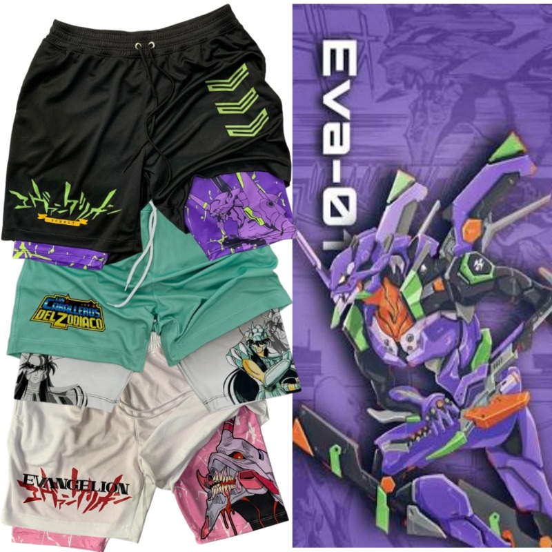 Evangelion EVA 2-in-1-Shorts f – Running Gear For Men Bewertung und Preis