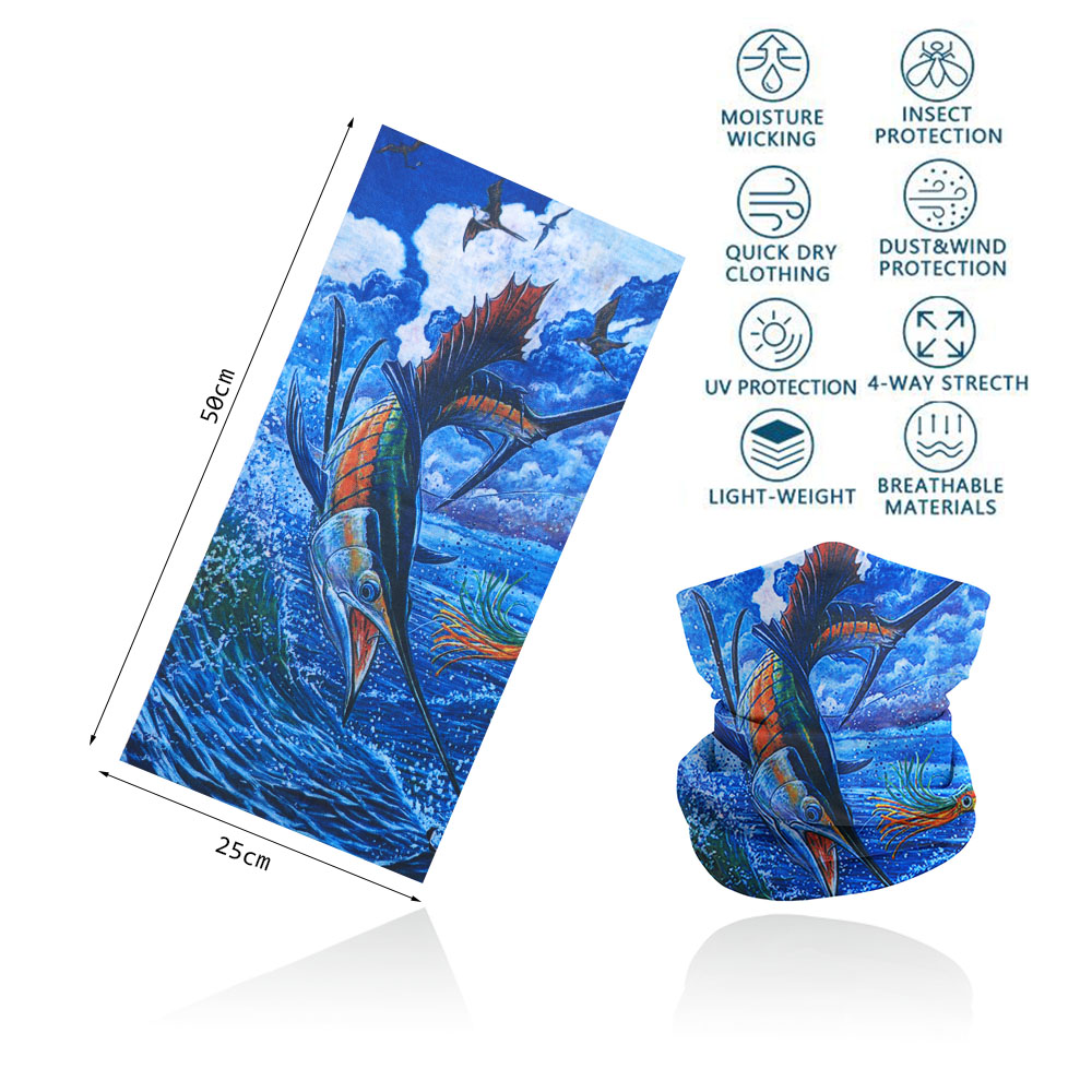 Halstuch mit Fischschuppen-Mus – Running Gear Headband Bewertung und Preis